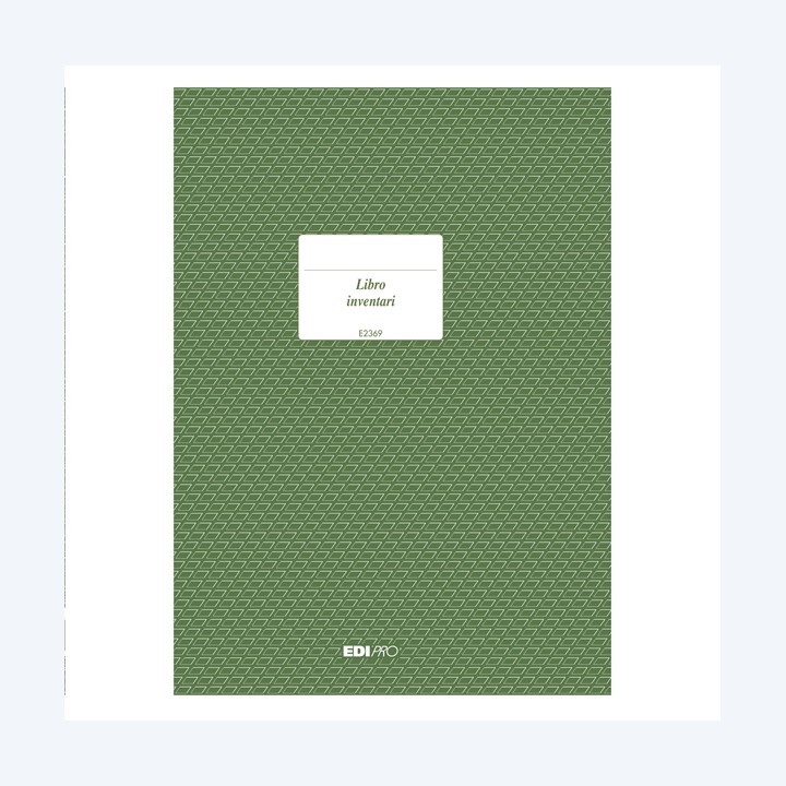 Registro libro inventari 31 x 24,5cm — 50248 | Ecotempo