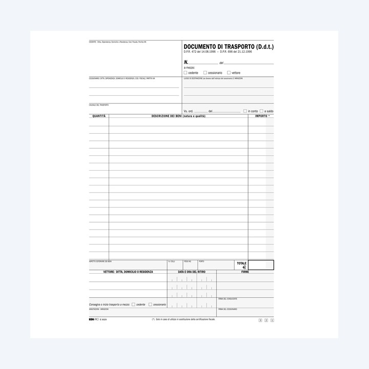 DDT Snap 3 copie autoricalcanti 31 x — 50262 | Ecotempo
