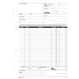 Blocco fatture 1 aliquota Iva 50/50 — 50268 | Ecotempo