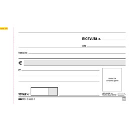 Blocco ricevute generiche 50 fogli 2 — 50278 | Ecotempo