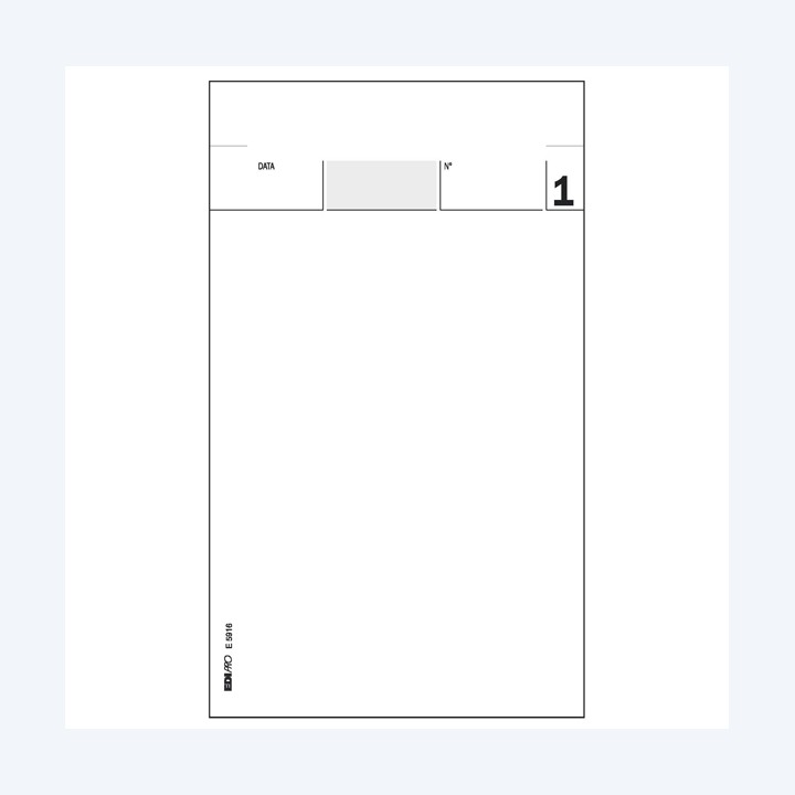 Blocco comande 25/25/25 fogli — 50284 | Ecotempo