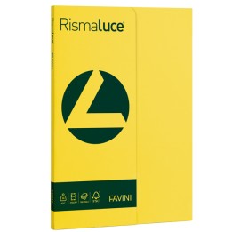 Carta Rismaluce Small A4 90 gr giallo — 50563 | Ecotempo