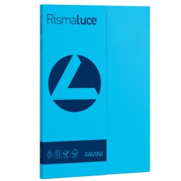 Carta Rismaluce Small A4 90 gr azzurro — 50568 | Ecotempo