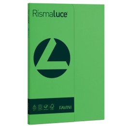 Carta Rismaluce Small A4 90 gr verde 60 — 50569 | Ecotempo