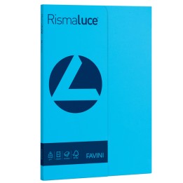 Carta Rismaluce Small A4 200 gr azzurro — 50579 | Ecotempo