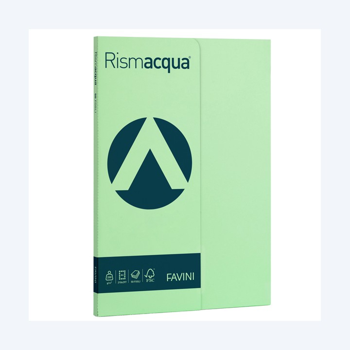 Carta Rismacqua Small A4 200 gr verde — 50600 | Ecotempo