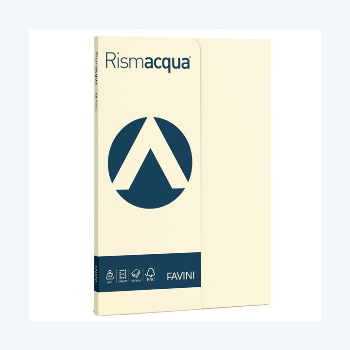 Carta Rismacqua Small A4 200 gr avorio — 50603 | Ecotempo