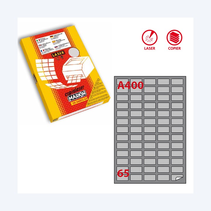 MARKIN Etichette adesive A/400 in carta — 50805 | Ecotempo
