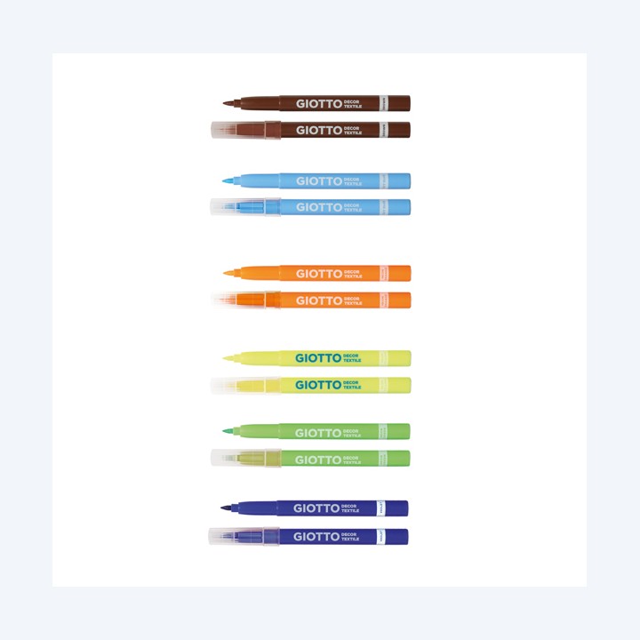 Pennarelli Decor Textile per tessuto — 50870 | Ecotempo
