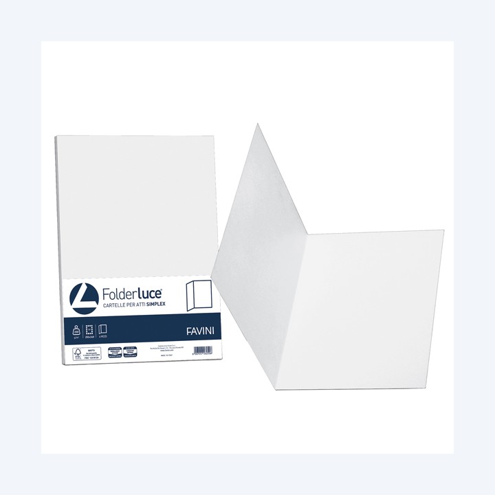 Cartellina semplice Acqua 200 gr A4 — 51105 | Ecotempo