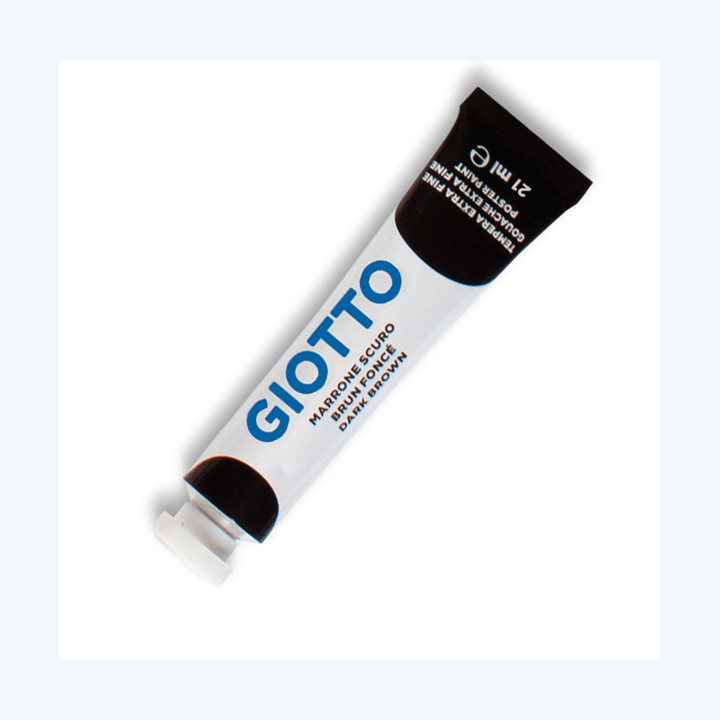 Tempera Tubo 7 21ml marrone Giotto | Ecotempo