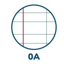 Maxiquaderno Monocromo A4 riga di 1a 38 — 51300 | Ecotempo