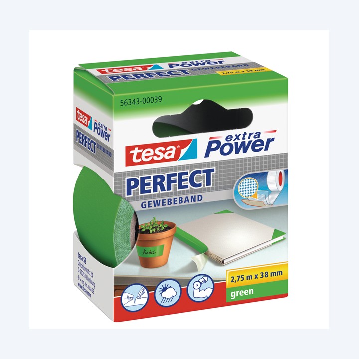 Nastro adesivo telato XP Perfect 38 mm — 51407 | Ecotempo