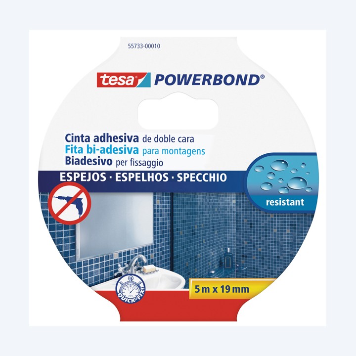 Nastro biadesivo per specchi Tesa — 51419 | Ecotempo