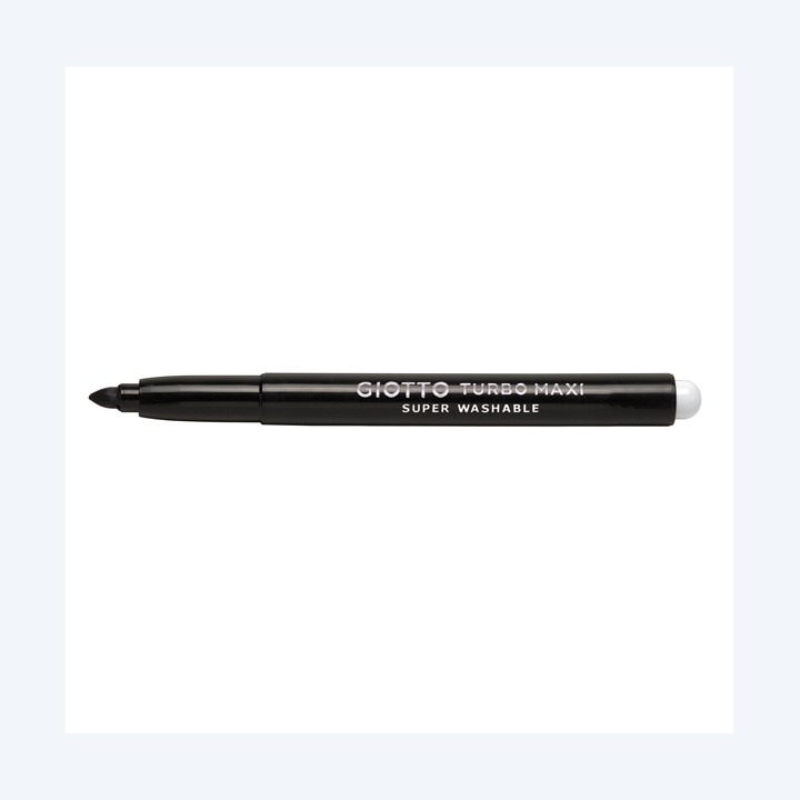 Pennarello Turbomaxi Monocolore punta ø5mm nero Giotto | Ecotempo