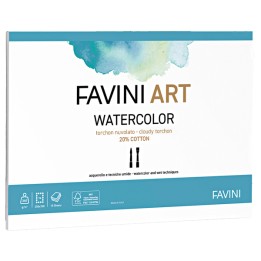 Album Acquerello 35 x 50 cm 340 gr 10 fogli Favini | Ecotempo