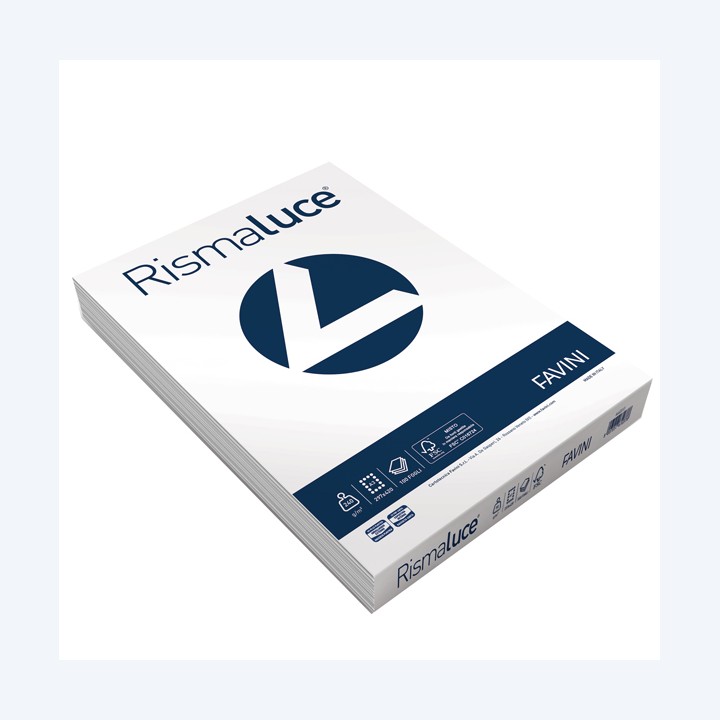 Carta Rismaluce A3 240 gr bianco Favini conf. 100 fogli | Ecotempo