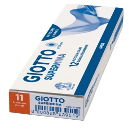 Pastello Supermina mina 4 mm arancione 11 Giotto | Ecotempo