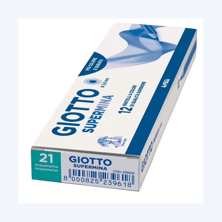 Pastello Supermina mina 4 mm acqua marina 21 Giotto | Ecotempo