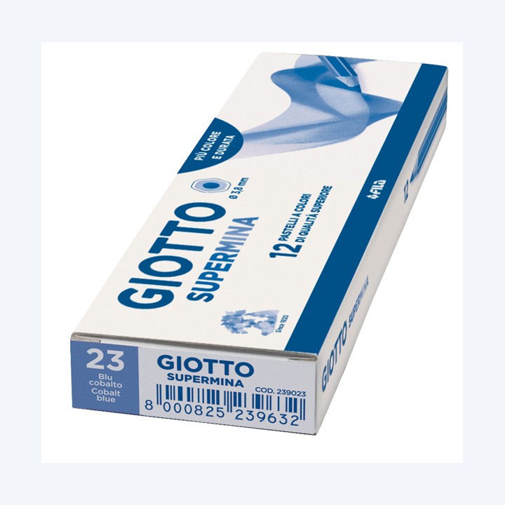 Pastello Supermina mina 4 mm blu cobalto 23 Giotto | Ecotempo