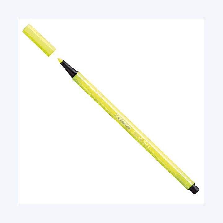 Pennarello Pen 68 giallo neon 024 Stabilo | Ecotempo