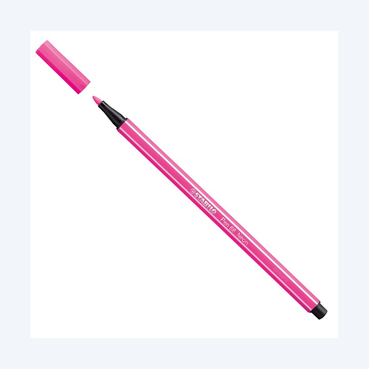 Pennarello Pen 68 rosa fluo 056 Stabilo | Ecotempo