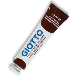 Tempera Tubo 7 21ml terra di Siena bruciata Giotto | Ecotempo