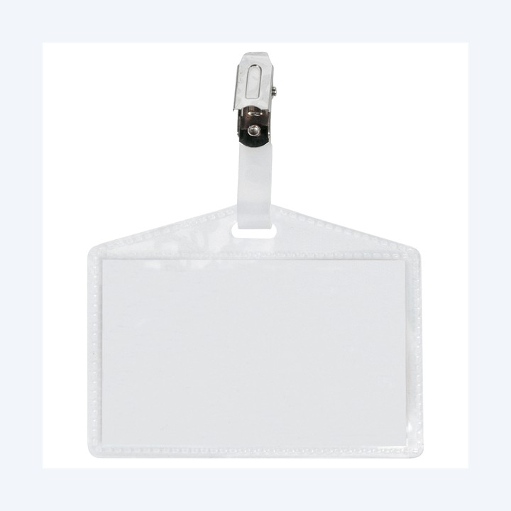 Portanome Pass 3P clip in metallo senza — 51906 | Ecotempo