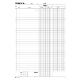 Blocco prima nota cassa 50/50 fogli — 51925 | Ecotempo