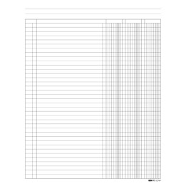 Registro a 3 colonne 31 x 24cm 100 fogli Edipro | Ecotempo