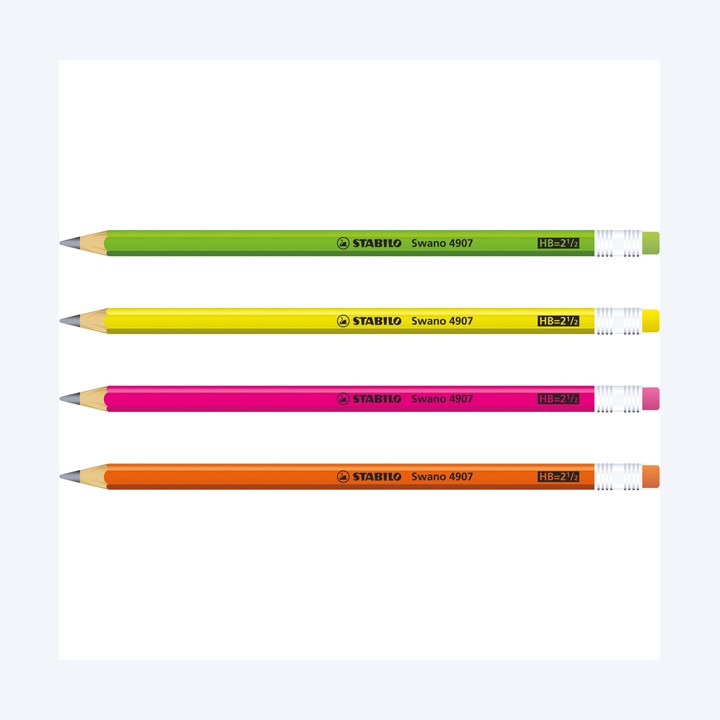Matita in grafite Swano fluo gradazione — 52887 | Ecotempo