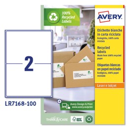 AVERY Etichette adesive in carta — 53137 | Ecotempo
