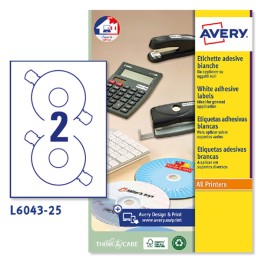 AVERY Etichette adesive tonde L6043 in — 53138 | Ecotempo
