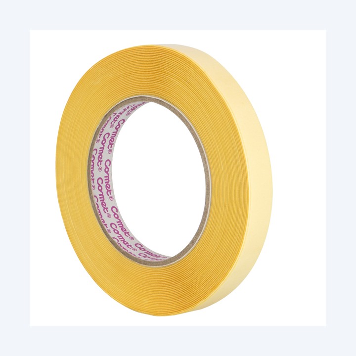 Nastro biadesivo 15 mm x 50 m PP trasparente Comet | Ecotempo