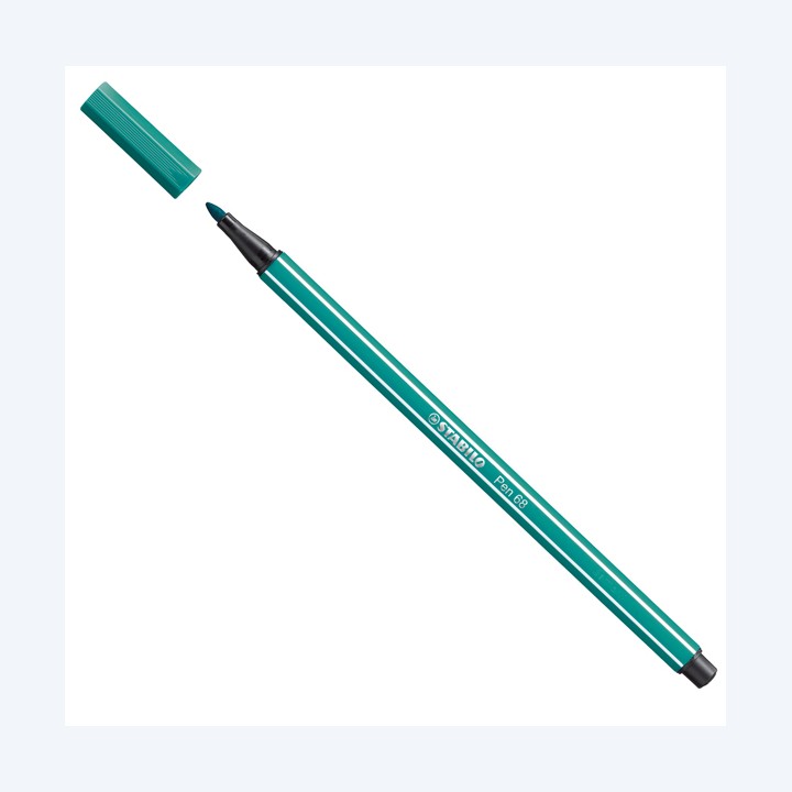 Pennarello Pen 68 blu turchese 51 Stabilo | Ecotempo