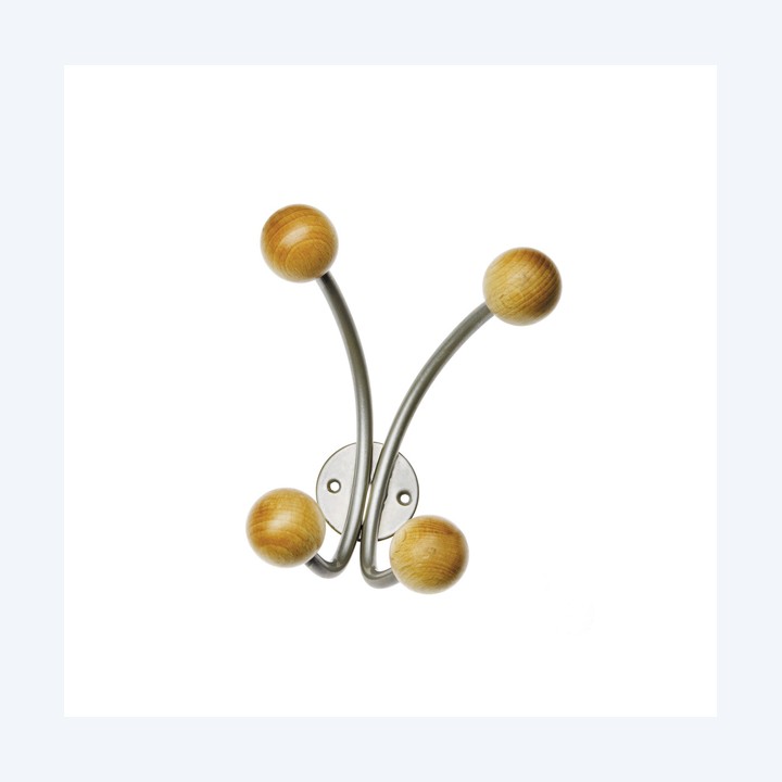 Appendiabiti da muro 4 posti 15 x 15 x — 53451 | Ecotempo