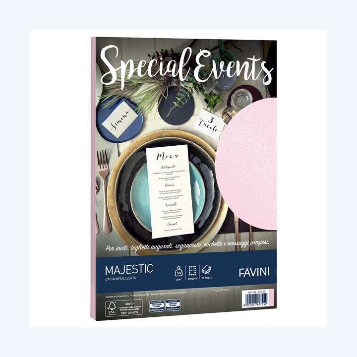 Carta metallizzata Special Events A4 — 53507 | Ecotempo