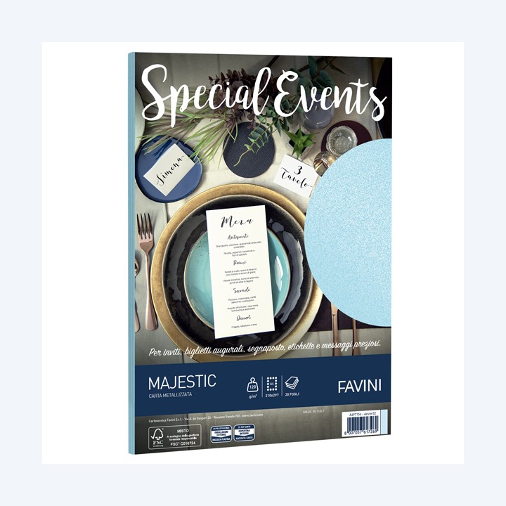 Carta metallizzata Special Events A4 — 53508 | Ecotempo