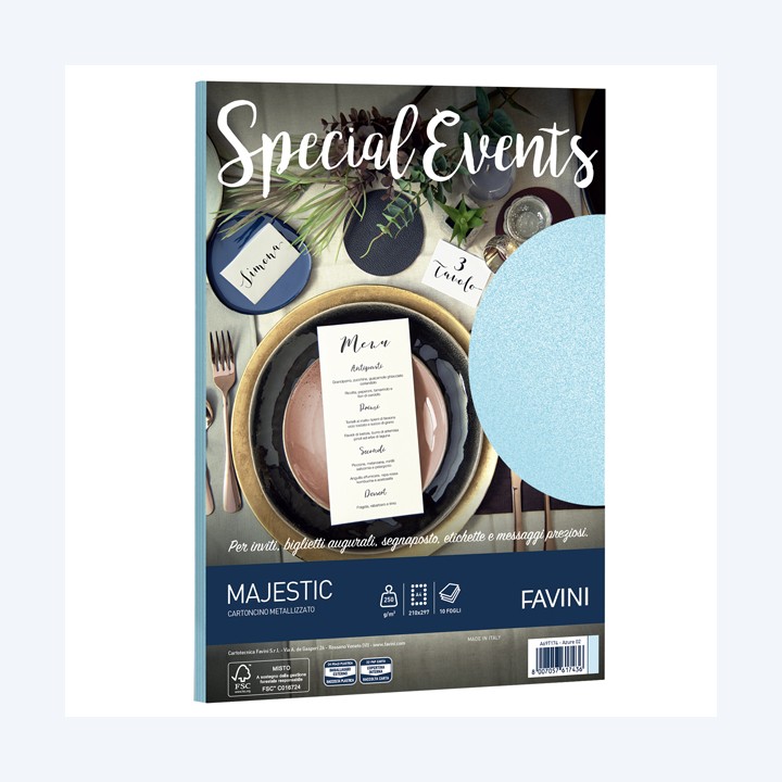 Carta metallizzata Special Events A4 — 53516 | Ecotempo