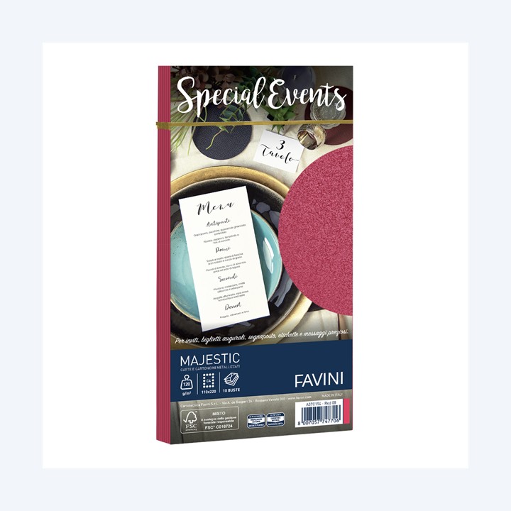 Busta Special Events metal 110 x 220 mm — 53528 | Ecotempo