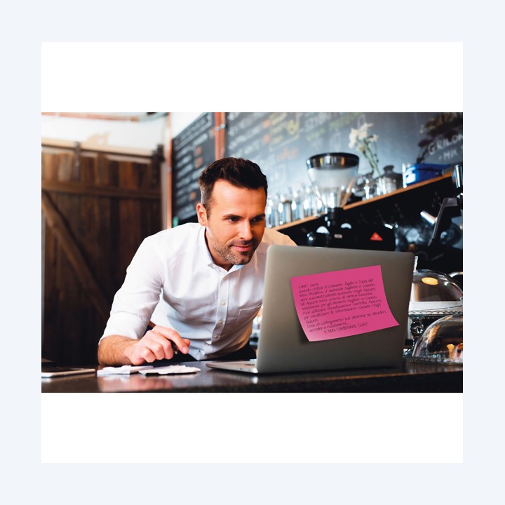 Blocco foglietti Post-it Super Sticky — 53557 | Ecotempo