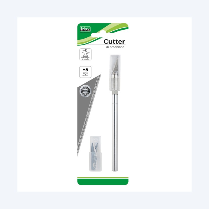 Blister cutter Hobby Knife + 5 lame Lebez | Ecotempo