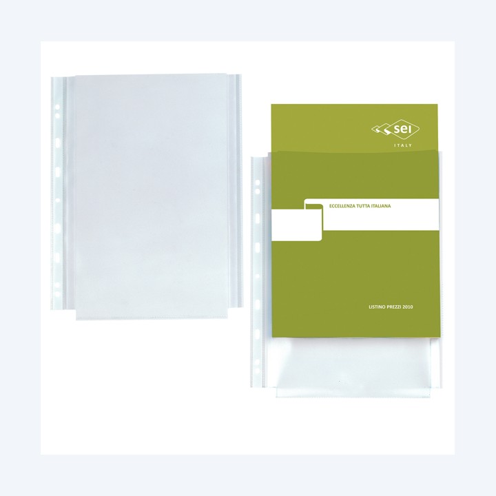 Buste forate Atla GS PP 21 x 29,7 cm — 54104 | Ecotempo