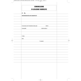 Fascicolo contratto di locazione libero — 54933 | Ecotempo