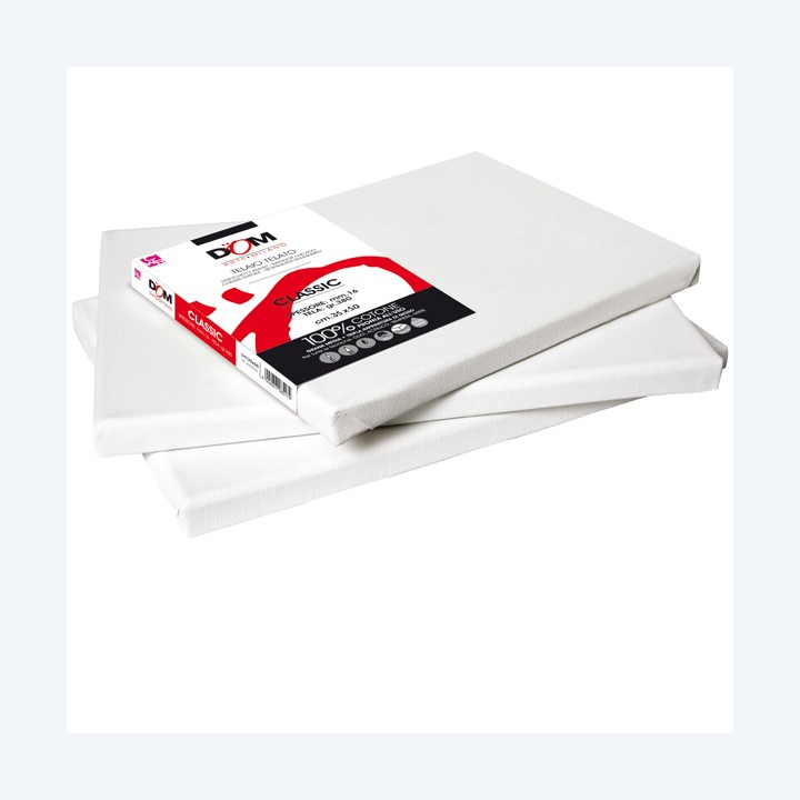 Tela pittura Classic 35 x 50 cm bianco DOM | Ecotempo
