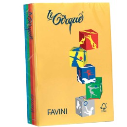 Carta Le Cirque A4 160 gr mix 5 colori — 55510 | Ecotempo