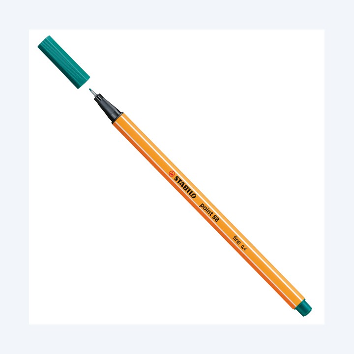 Fineliner Point 88 tratto 0,4mm turchese 51 Stabilo | Ecotempo