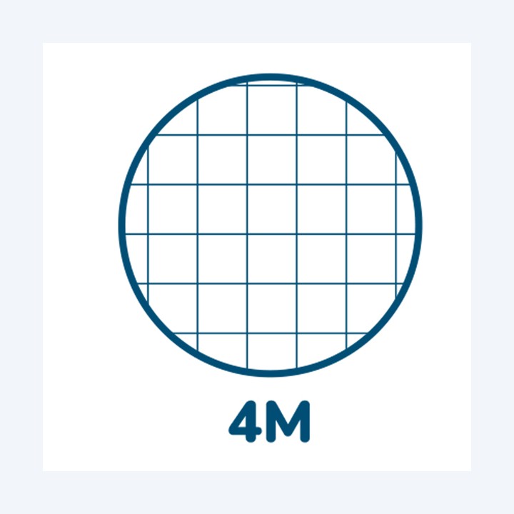 Maxiquaderno Monocromo A4 4mm 70 fogli — 55677 | Ecotempo