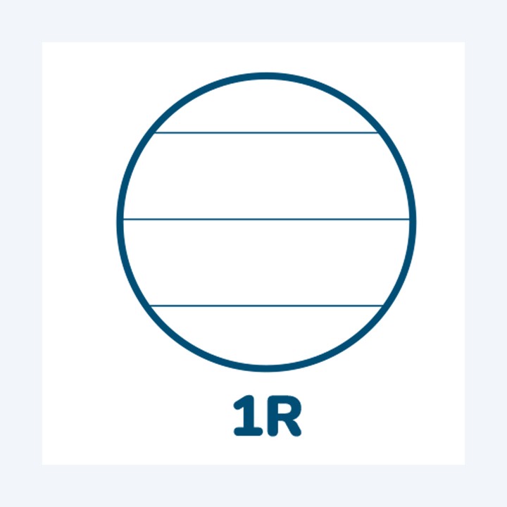 Quaderno Monocromo A5 70 fogli 80gr — 55727 | Ecotempo