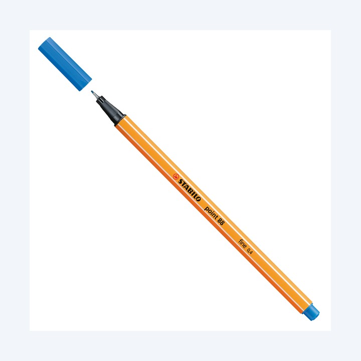 Fineliner Point 88 tratto 0,4 mm blu — 56421 | Ecotempo
